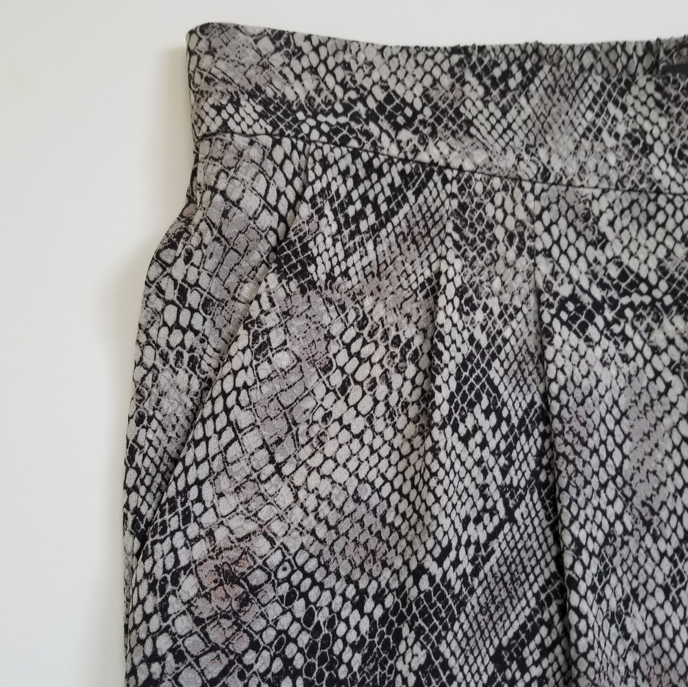 T. Babaton Python Print Silk Pants - image 5